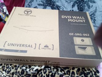DVD glass wall mount
