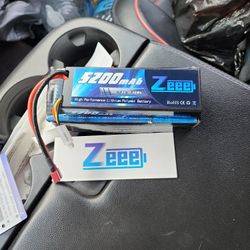Brand New RC BATTERY 5200Mah Zeee Brand 2s 7.4