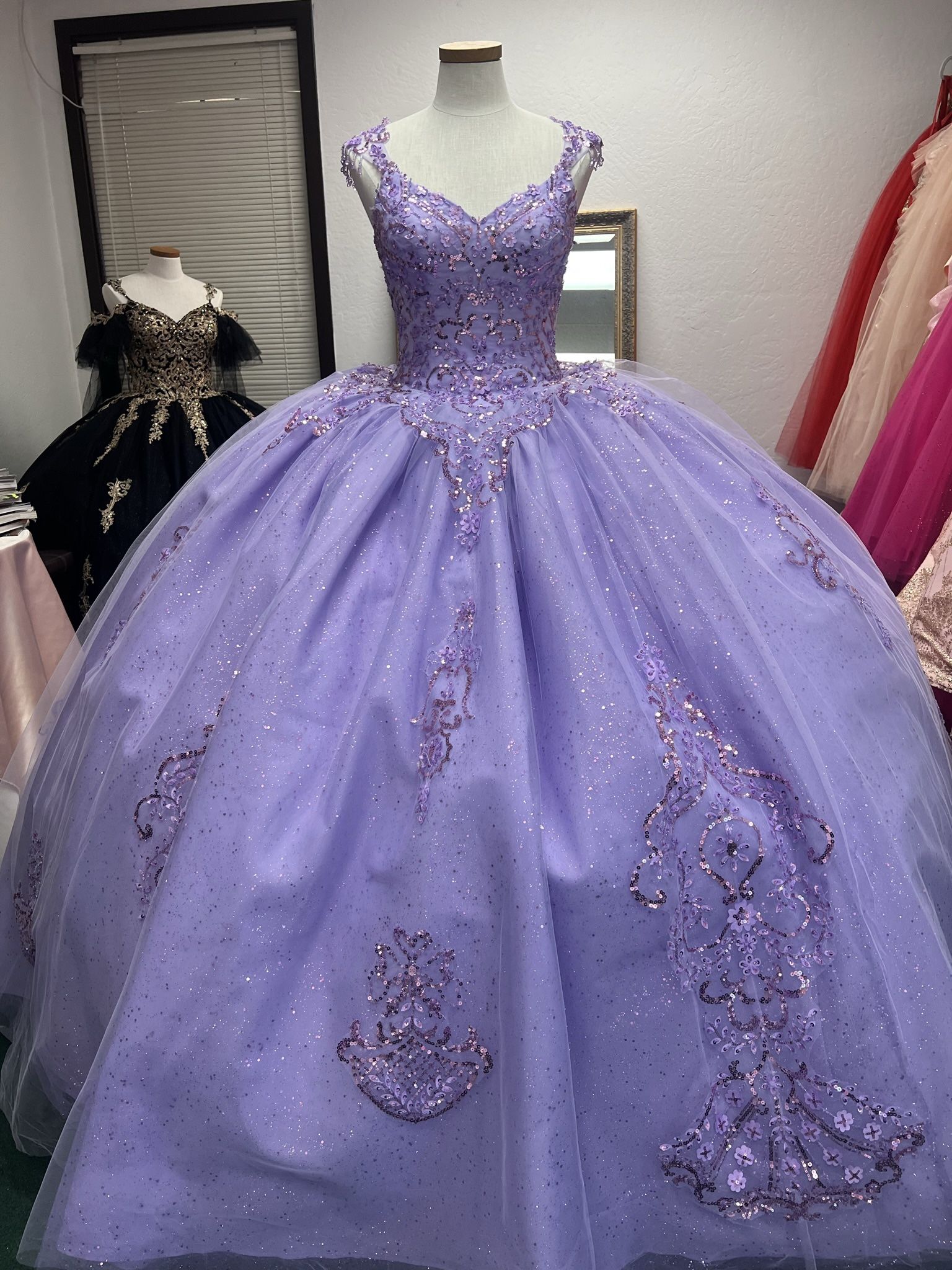 Lilac 15 Dress Size 8