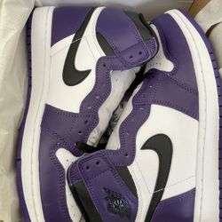 Jordan 1 Court Purple 
