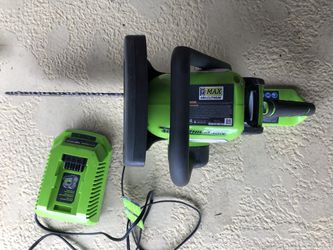 Greenworks battery chainsaw 12inch 40volt 20262
