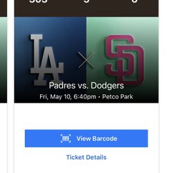 Padres vs. Dodgers (May 10, 2024)
