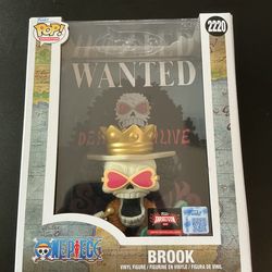 Brook wanted poster funko pop