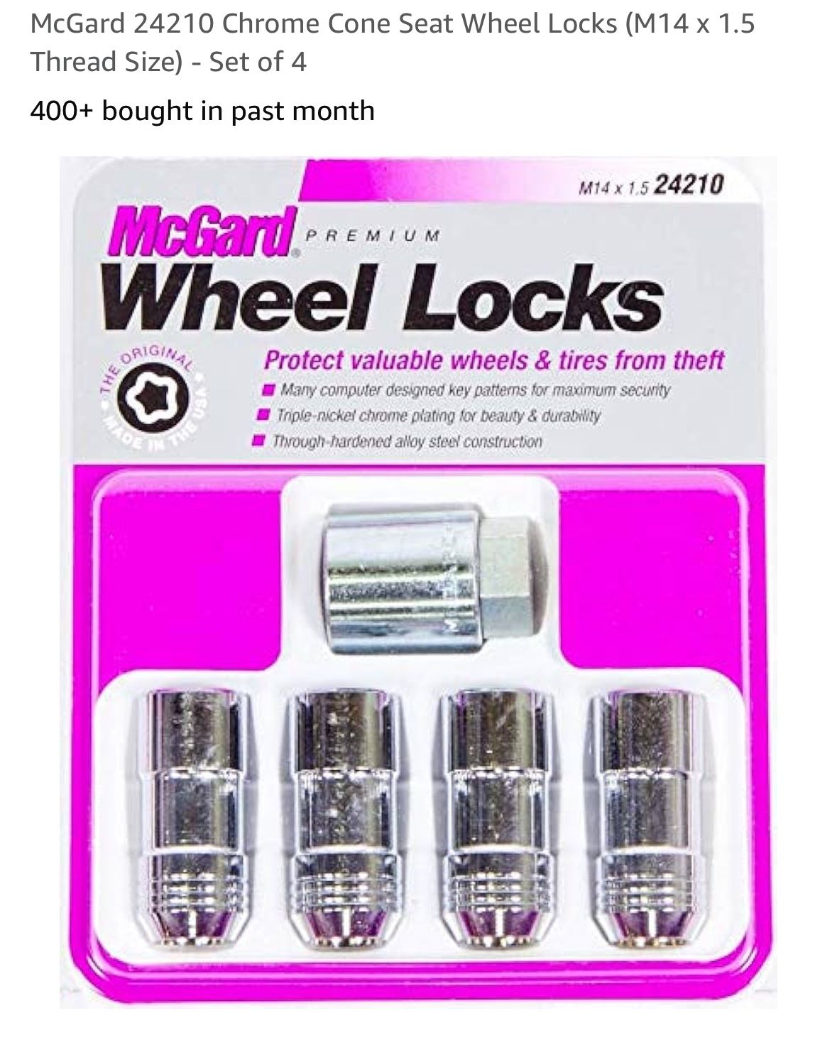 McGard Wheel Locks