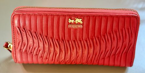 Coach “Madison” Zip Around Wallet