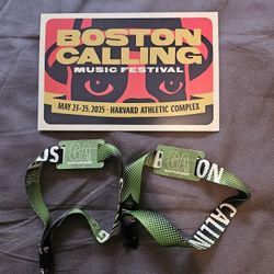 2 Boston Calling Tickets