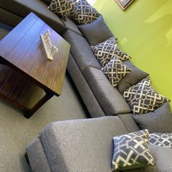 Sectional Grey 