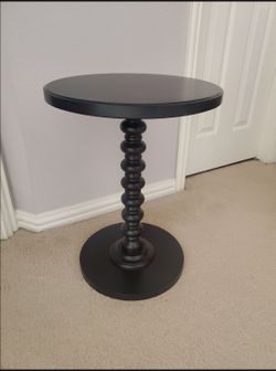 Black Side Table