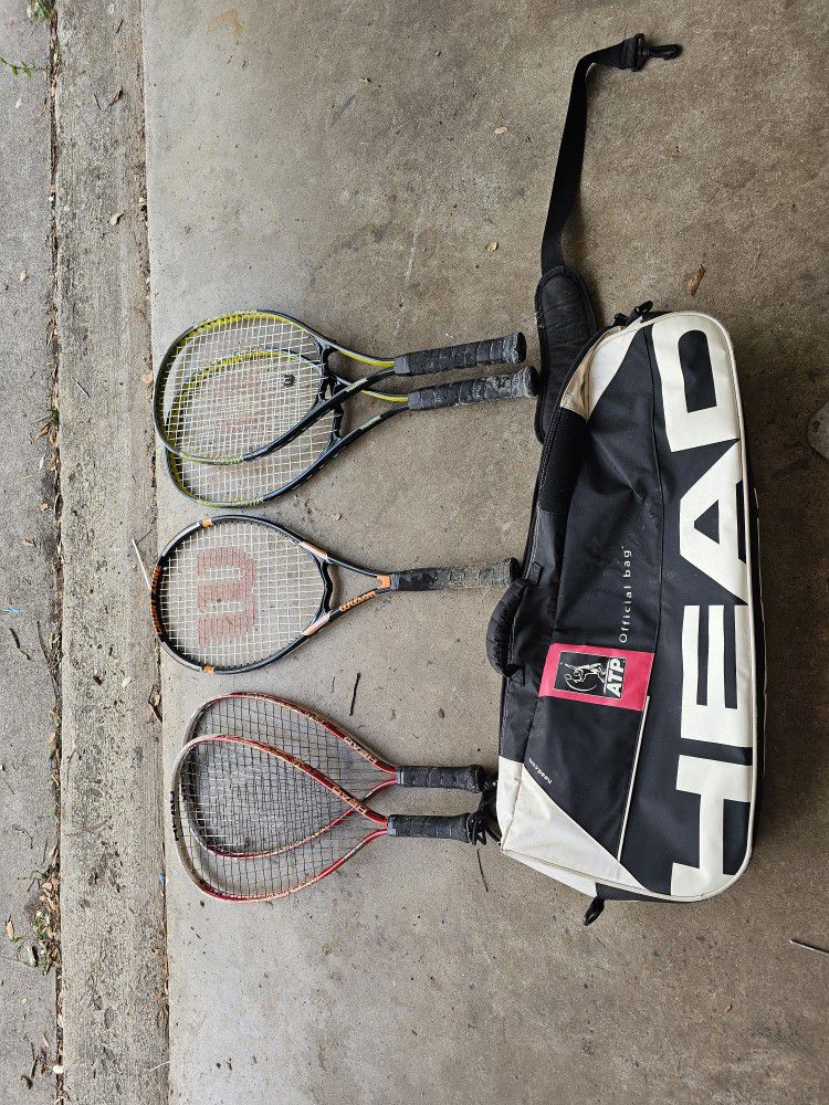 Tennis and Raquet Ball Rackets