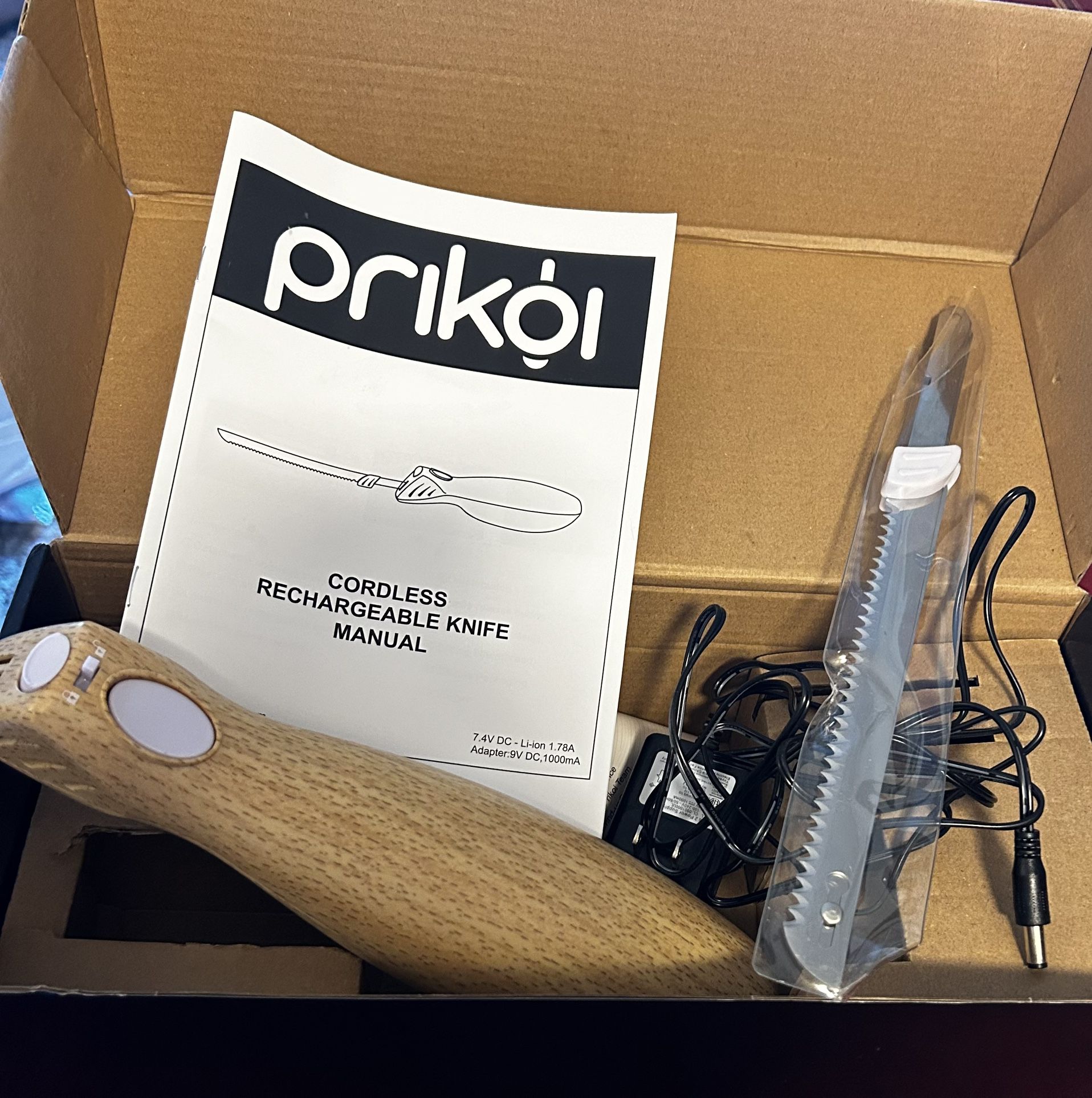 Rechargeable prokoi Knife