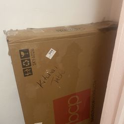 Still In The Box Brand New  Does Not Come With Chairs And I Do Not Know What Brand It Is