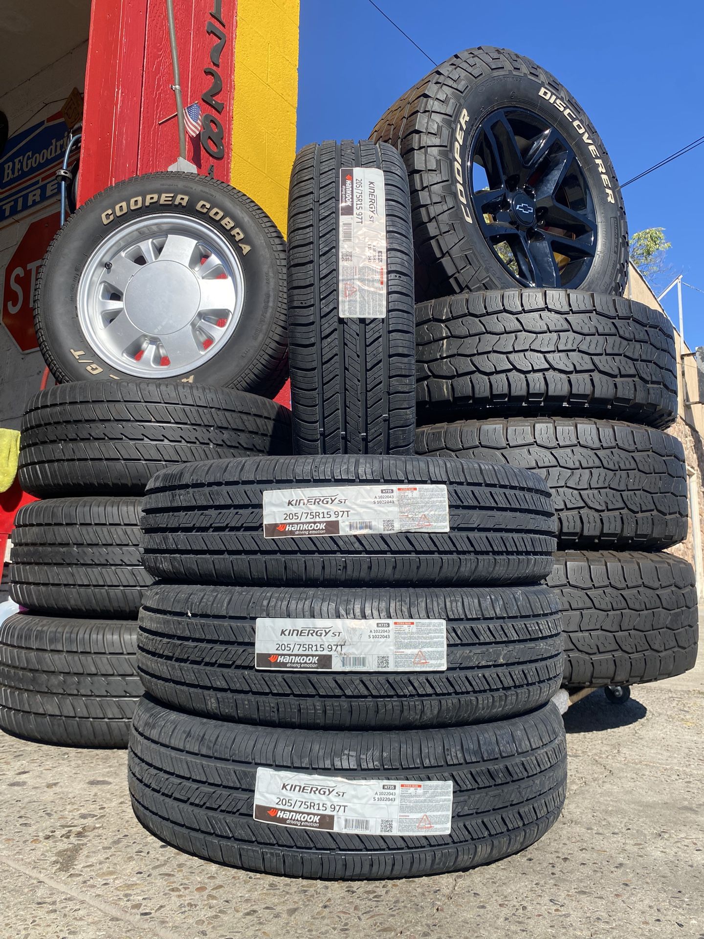 Hankook 205/75/15”