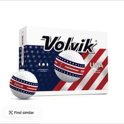 Volvik USA Patriot Golf Balls