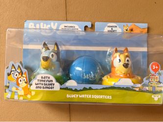 Bluey bath squirters