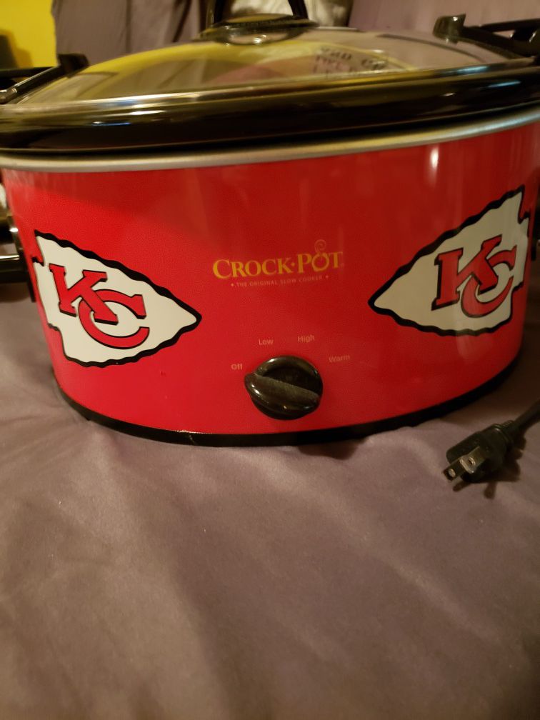 Kansas Chiefs crockpot