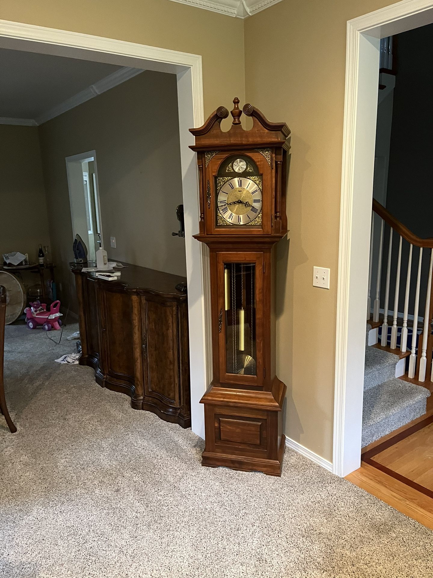 Tempus Fugit Grandfather Clock Pendulum