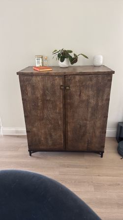 Pottery Barn Bar Cabinet