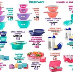 Tupperware Special For This Month