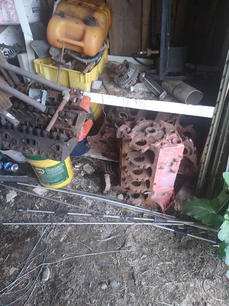 340s  Blocks N 1 4 Bolt Chev Block