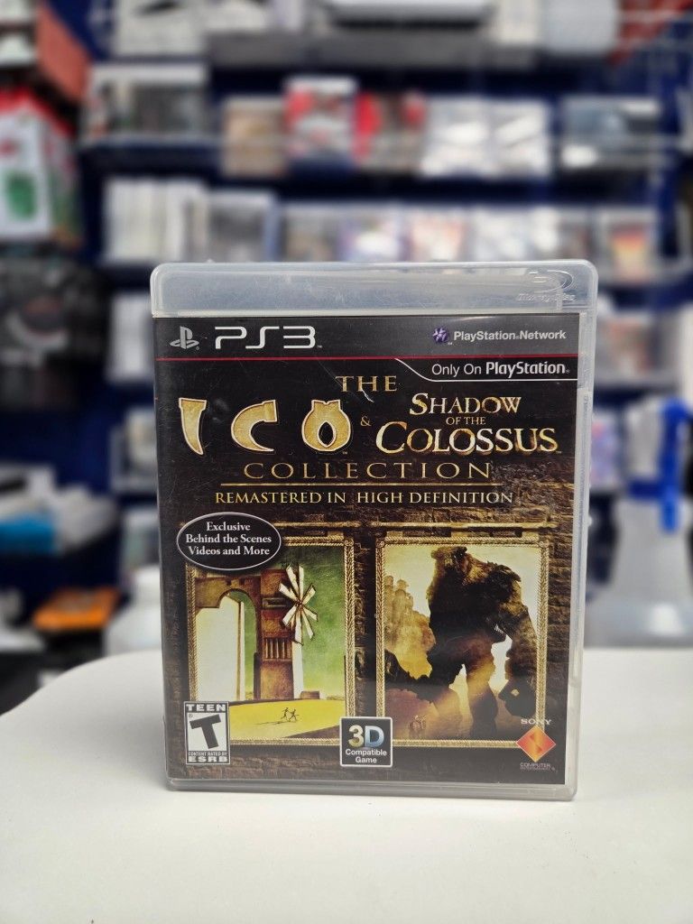 PS3 - The Ico & Shadow Of The Colossus Collection Complete In Box 