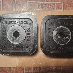 Trade Only: 22.5 lb Ironmaster Quick-Lock Plates – 1 Pair