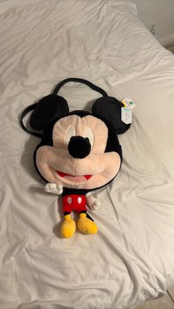 Mickey Mouse Plush Face bag