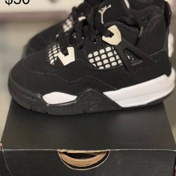 Jordan 4 Thunder (White/Black)