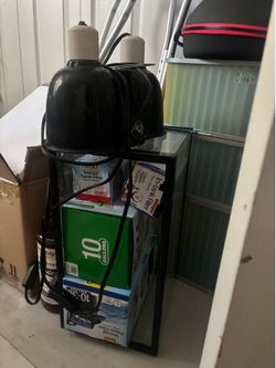 5+ Fish tanks and accessories