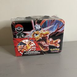 Pokemon TCG Charizard Fall Collector Treasure Chest Tin 2023