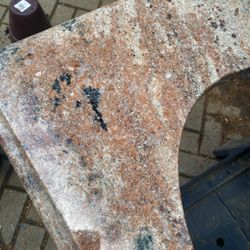 Granite Double Sink Vanity Top