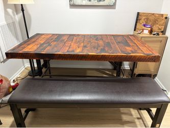 Beautiful wood dining table
