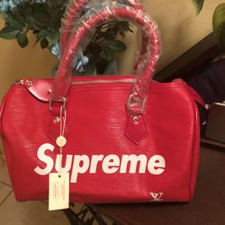 Red Hand Bag