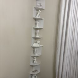 Wall Mounted Corner Shelves