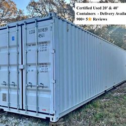 Ready-to-Use Shipping Containers – Over 900 Satisfied Buyers – Delivery” 