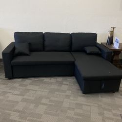 Black Sleeper Sofa 