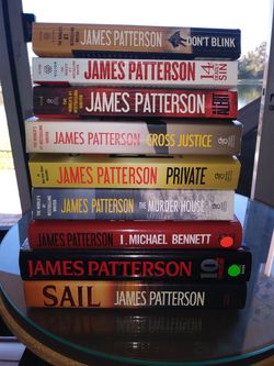 9 Like New James Patterson Novels