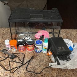 5 Gallon Fish Tank 