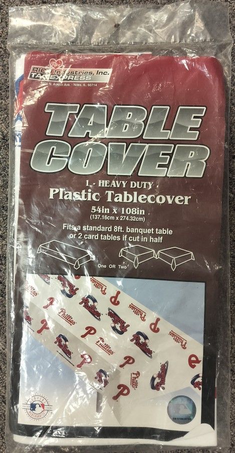Philadelphia Baseball Table Cover