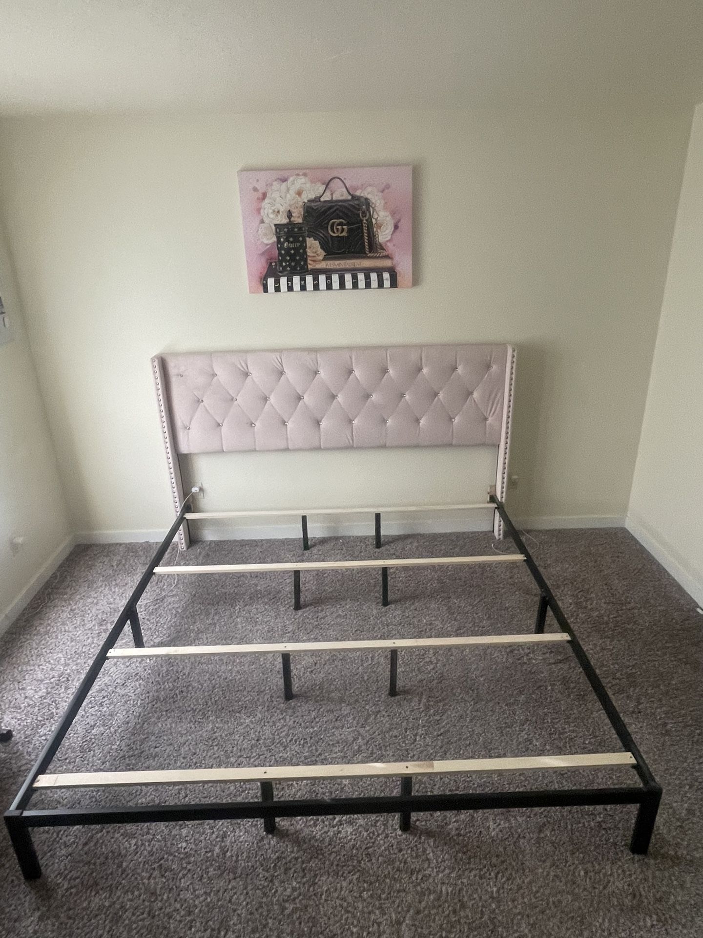 Pink Bed frame