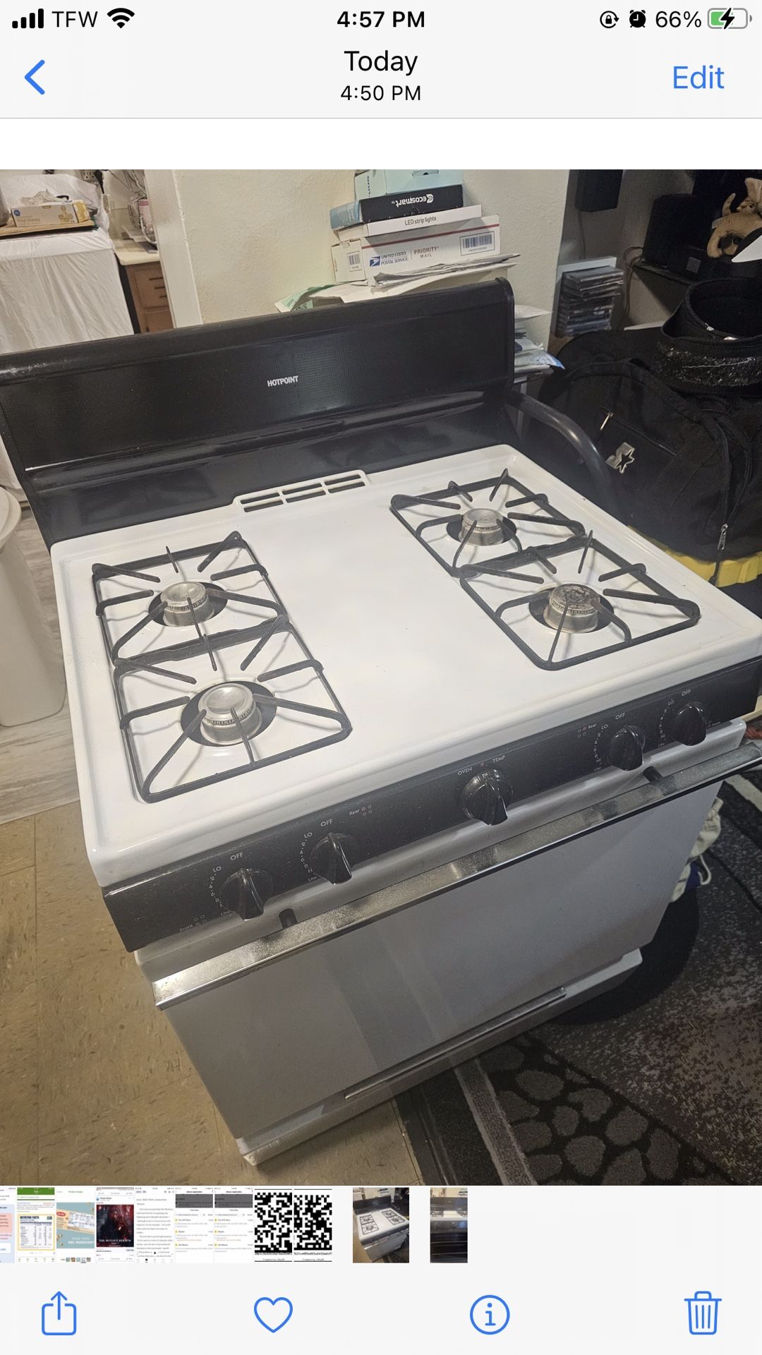 NEW STOVE!!!!! Barely Used