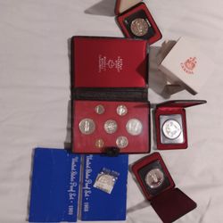 Silver US & Canadian Coin Proof Sets