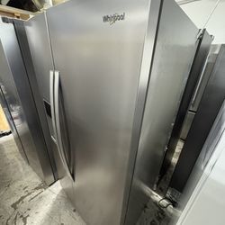 Whirlpool Side-By-Side Refrigerator With Ice-maker, Water And Ice Dispenser