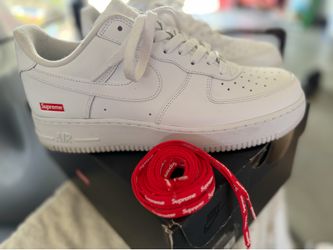 Air Force 1 Low / Supreme  White