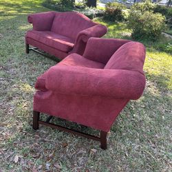 Two Classy Love Seat Sofas