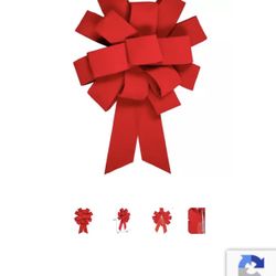 Giant Red Bow