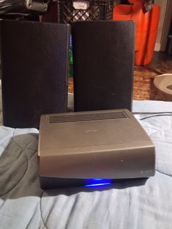 Wireless Outdoor Sound System - Denon HEOS Amp HS2 & 2 Proficient AW650 Speakers