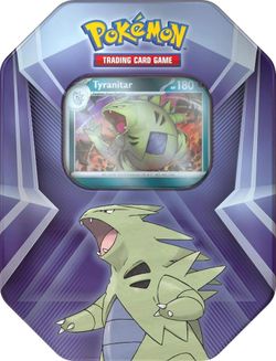 Triple Whammy Tin [Tyranitar] - Miscellaneous Cards & Products