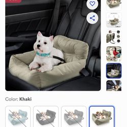 2x Dog Car Seat W/protector Cover