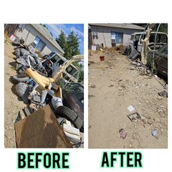 Garbage Trash Trailer.  