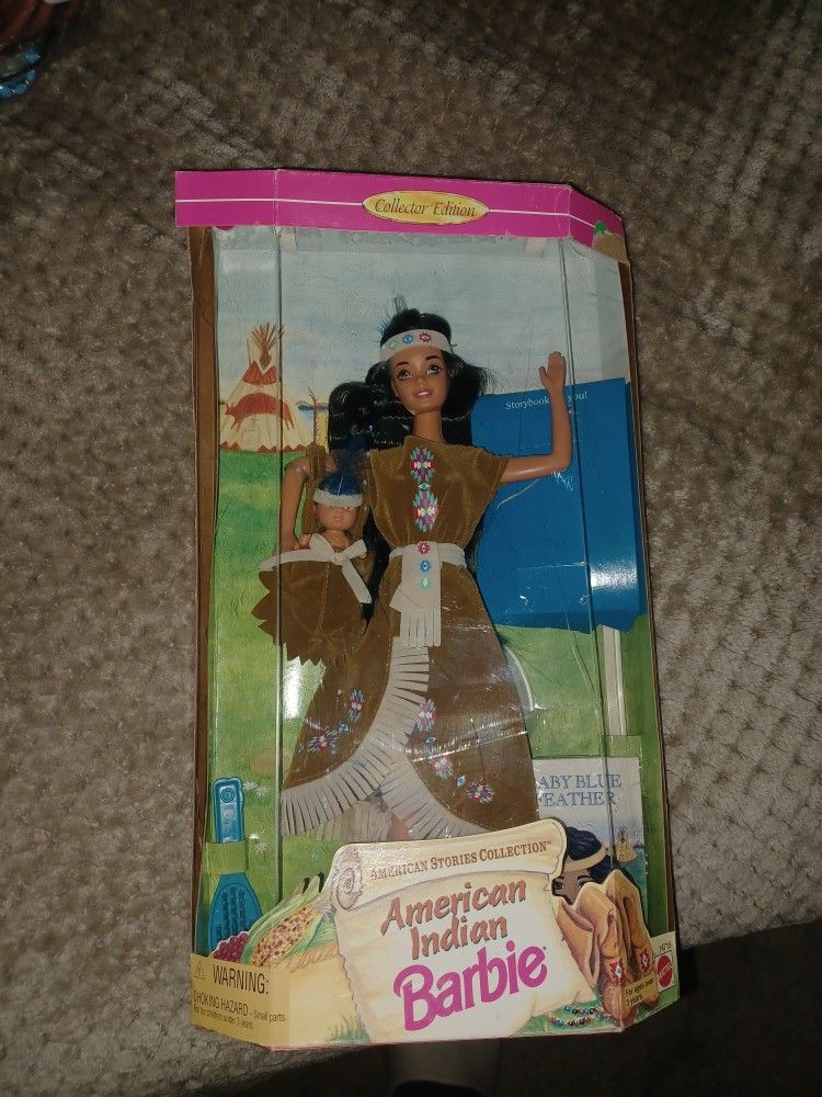 American Indian Barbie Doll 1995